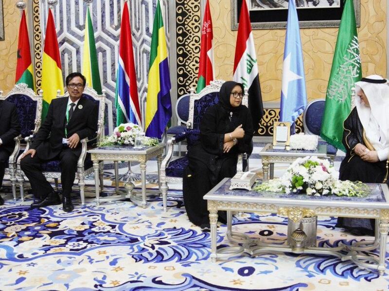 Arriving in the early hours in Jeddah this morning for the Council of Foreign Minister Meeting and 14th OIC Summit Meeting in Jeddah and Makkah (Twitter)