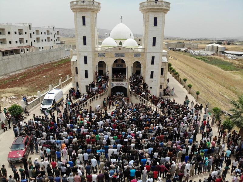The Syrian goalkeeper turned rebel fighter who starred in an award-winning documentary died on June 8 of wounds sustained fighting regime forces in northwestern Syria, his faction said. Sarout, 27, was among dozens of fighters killed since June 6 in clashes with regime forces on the edges of the Idlib region. OMAR HAJ KADOUR / AFP