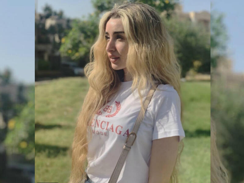 Egyptian actress Hanna El Zahed style is characterized with simple clothes Source hannahelzahed Instagram