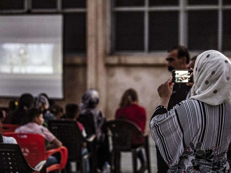 Mobile cinema (AFP)