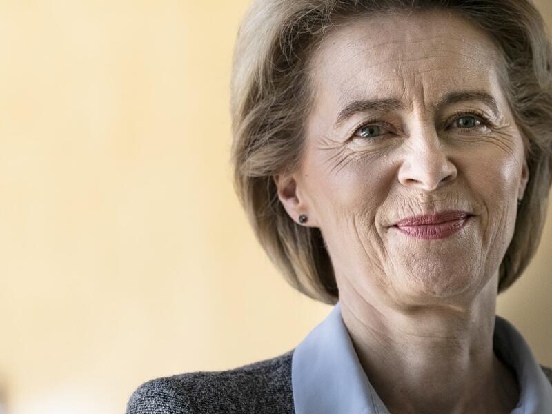 European Commission president-elect Ursula von der Leyen  (AFP)