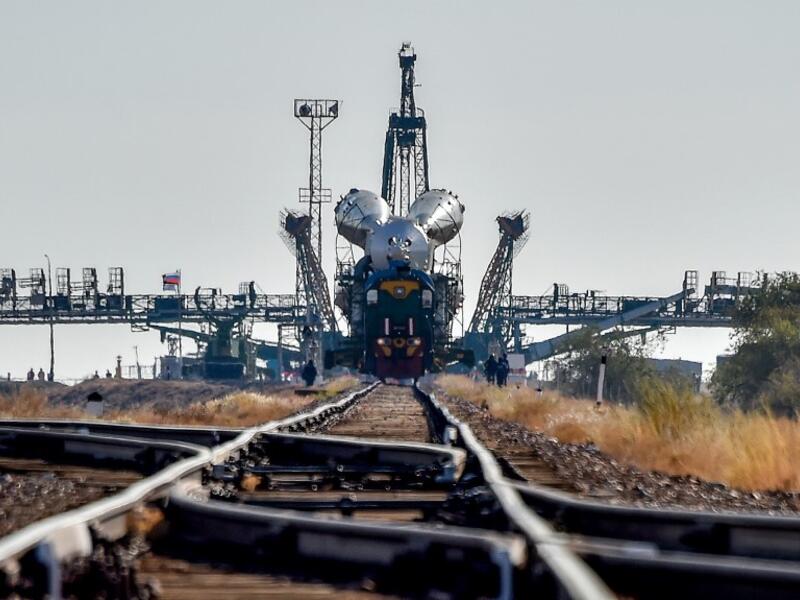 The launch of the mission of members of the International Space Station (ISS) crew US astronaut Jessica Meir, Russia's cosmonaut Oleg Skripochka and United Arab Emirates's astronaut Hazzaa Ali Almansoori is scheduled on 25 September. Vyacheslav OSELEDKO / AFP