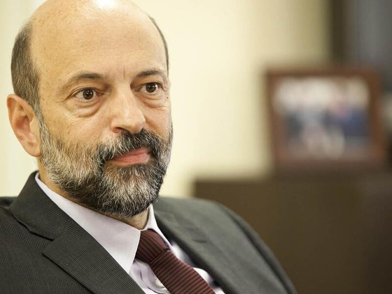 Jordanian PM Omar Razzaz (Twitter)