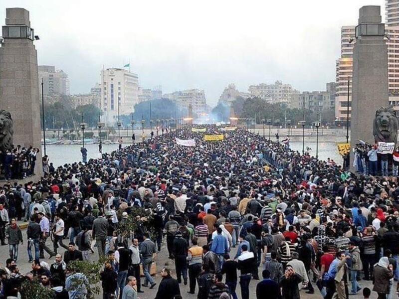 Protestors also gathered in other Egyptian cities calling for the removal of President Abdel Fattah al-Sisi but police quickly dispersed them. Twitter