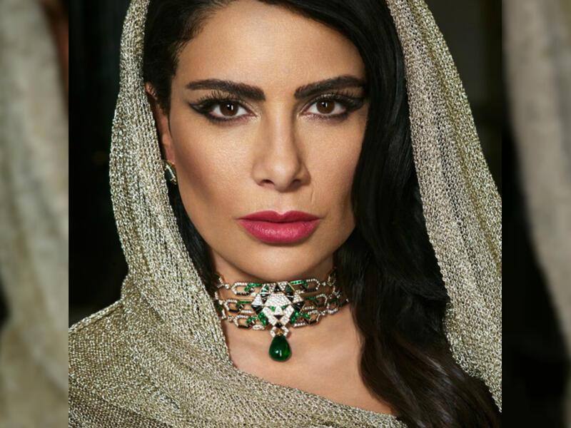 Saba Mubarak featured in Harper's Bazaar Arabia September's issue Source harpersbazaararabia.com