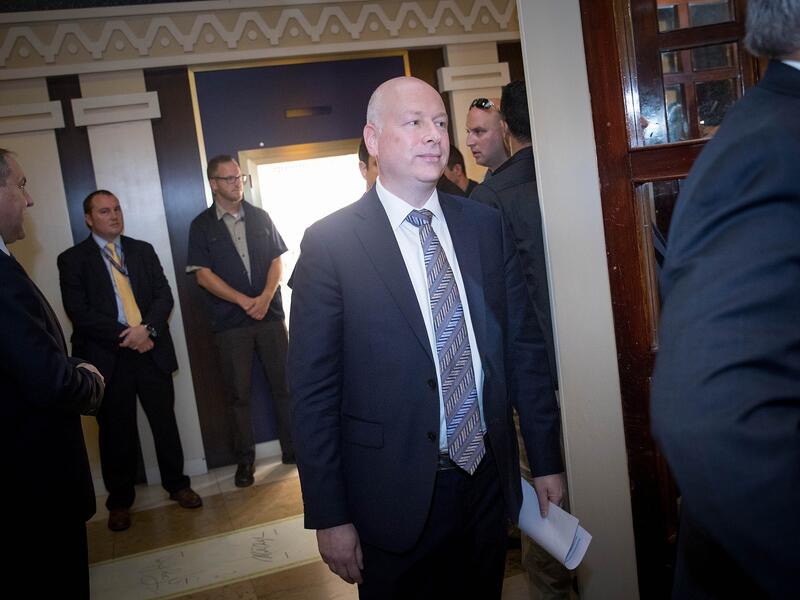 Jason Greenblatt. (AFP File Photo) Jason Greenblatt. (AFP File Photo)