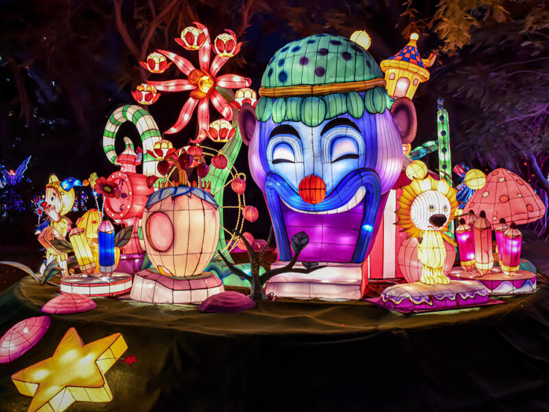 Beautiful view of Dubai glow garden. It’s one of the famous spots to visit in Dubai.(Shutterstock/ File Photo)