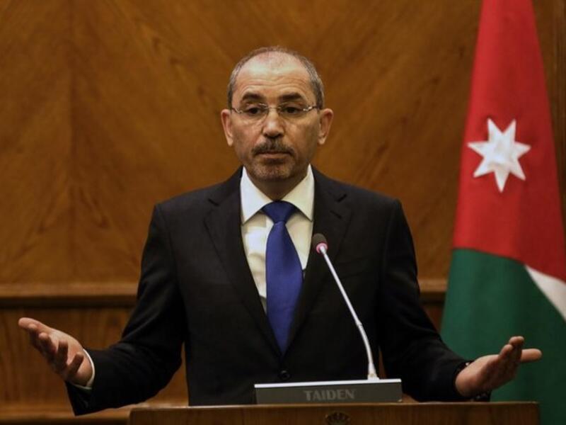 The Jordanian Foreign Minister Ayman Safadi. (File/AFP)