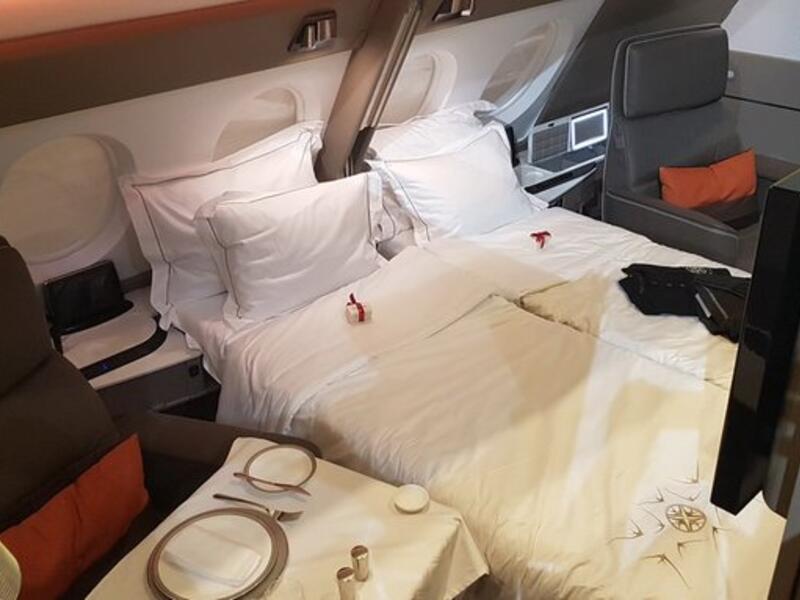 Singapore Airlines New First Class Suite (Twitter)