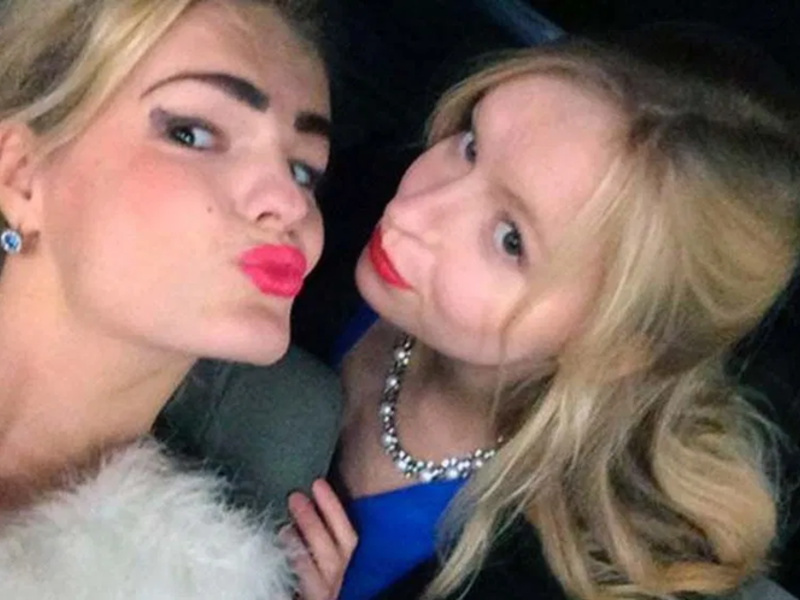 Elizaveta Dubrovina, 22, stabbed sibling Stefania at least 189 times, severing her right ear, a court in St Petersburg ruled. (Twitter) Elizaveta Dubrovina, 22, stabbed sibling Stefania at least 189 times, severing her right ear, a court in St Petersburg ruled. (Twitter)