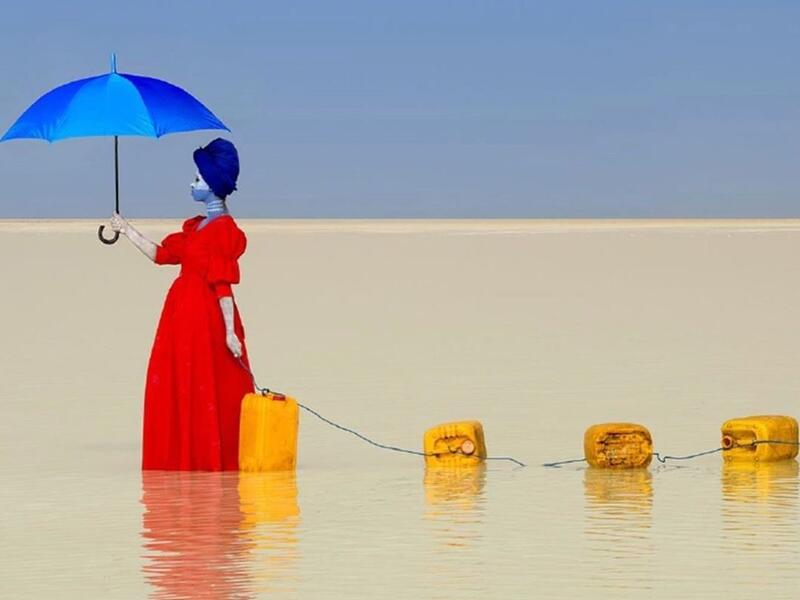 "Water Life", the art of Aida Muluneh (Twitter)