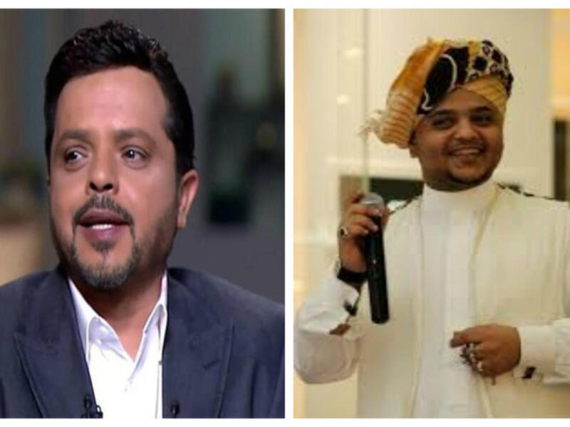 Mohammad Henedy With His Lookalike