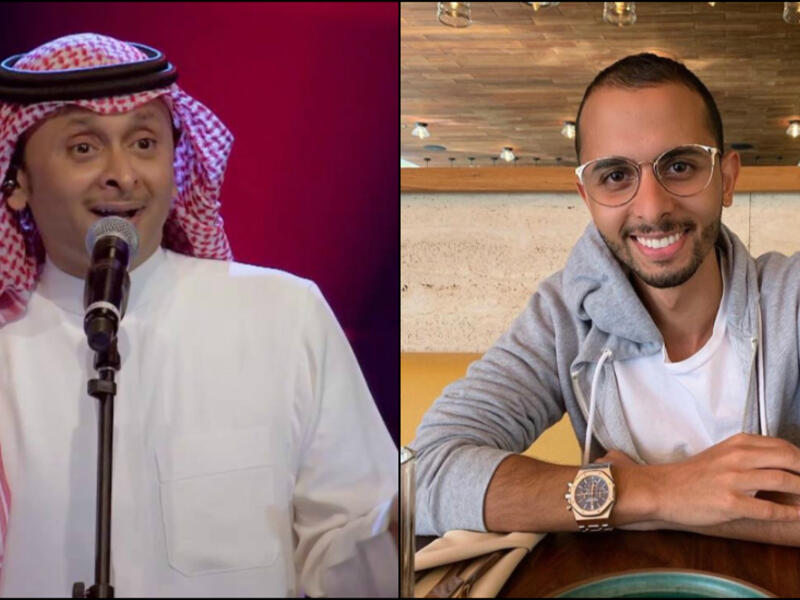 Abdulmajeed Abdullah and son Mohammad