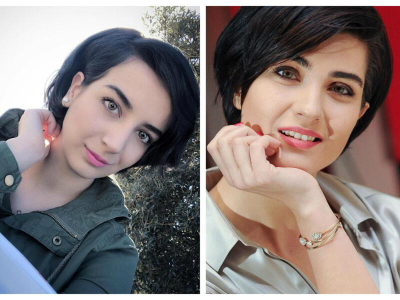 Tuba Büyüküstün With Her Saudi Lookalike