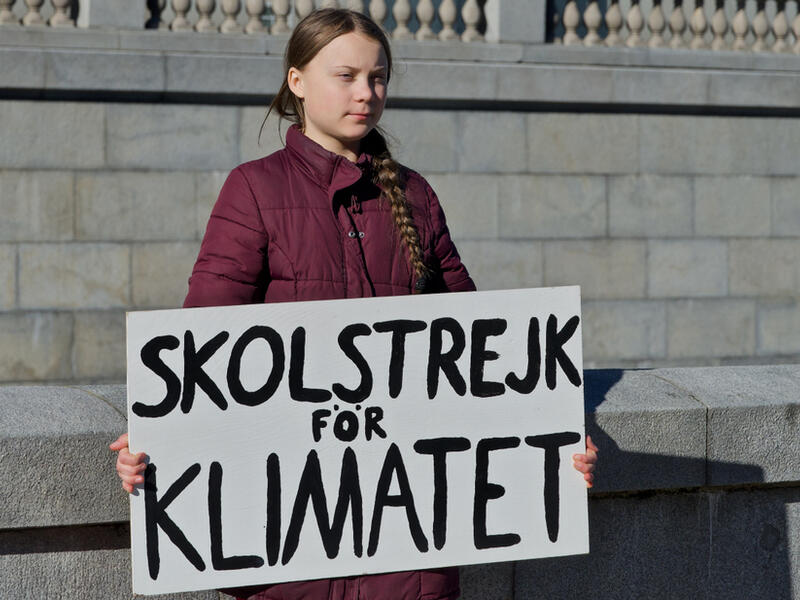 Greta Thunberg climate activist, demonstrating every Friday. (Shutterstock/ File Photo)