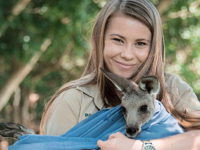 Her father was pierced in the heart by a sting ray 