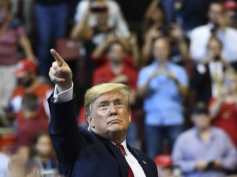 US President Donald Trump (AFP)