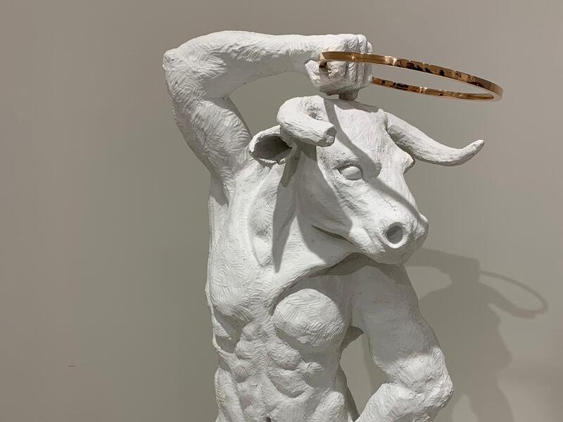 III Iranian Sculpture Expo in Tehran  (Twitter)