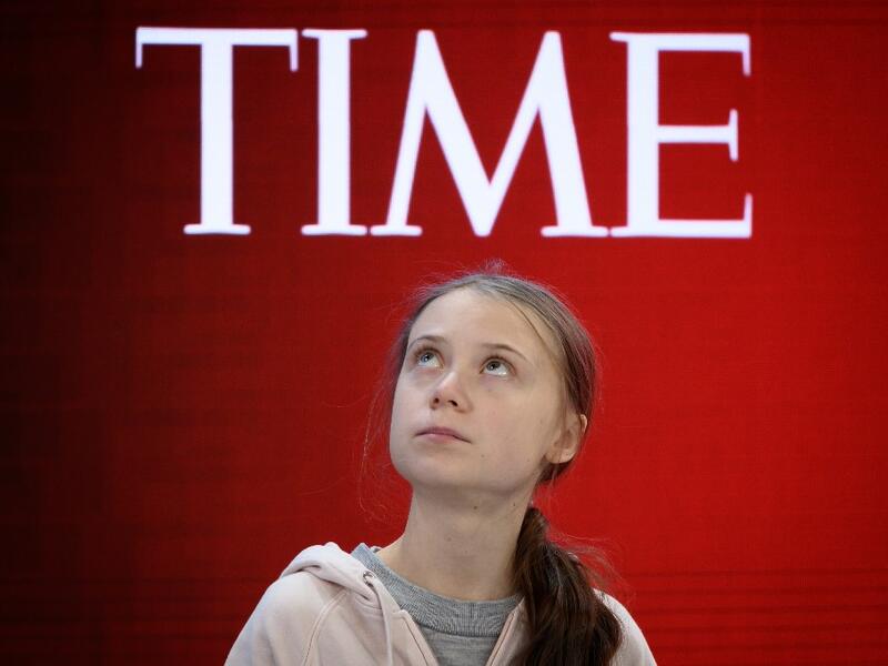 Swedish climate activist Greta Thunberg attends a session at the Congres center during the World Economic Forum (WEF) annual meeting in Davos, on January 21, 2020.  Fabrice COFFRINI / AFP