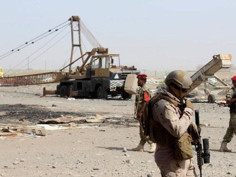 Iranian-backed Houthi militia attacked a military training camp in the Yemeni city of Marib. (AFP/File Photo)