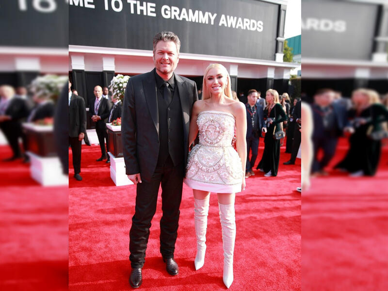 Gwen Stefani and Blake Shelton