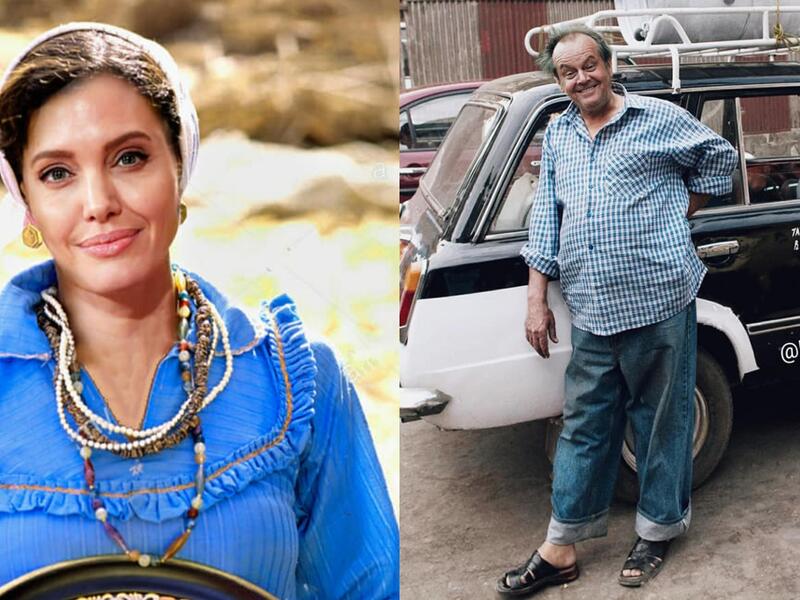 The new images produced by Haggag were totally inspired from the Egyptian street