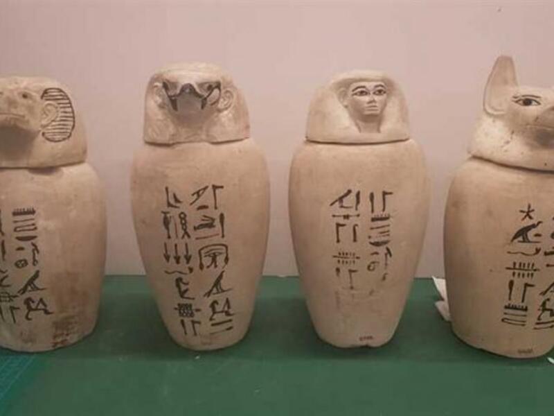 The Grand Egyptian Museum (GEM) received 202 artifacts from the Egyptian Museum. (EI)