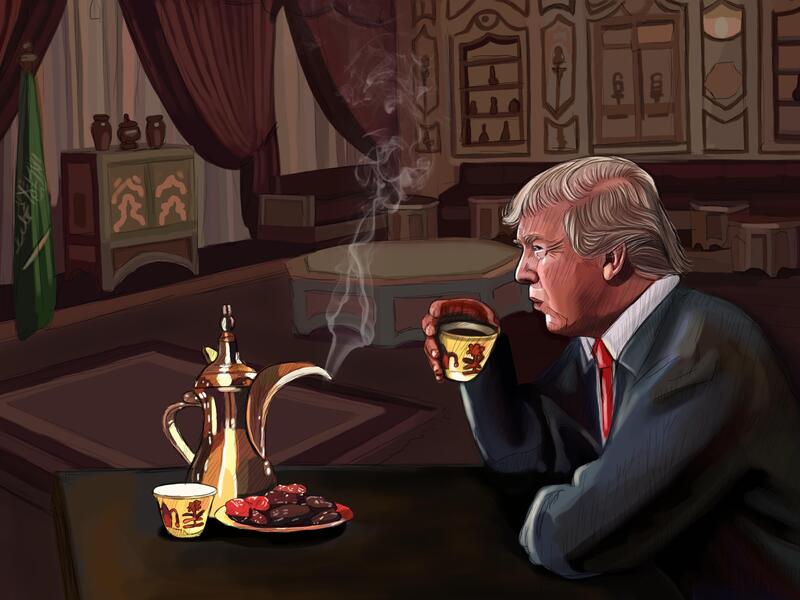 There's a Wild Theory That Trump Asked MBS to Personally Hack Bezos' Phone. Could it Be True? 