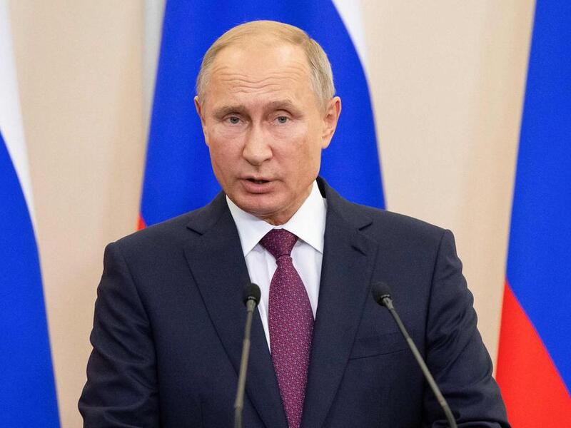 Russian President Vladimir Putin. AFP