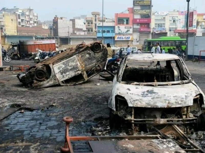 Widespread anti-Muslim mob violence has killed at least 27 and injured many more. (Twitter)