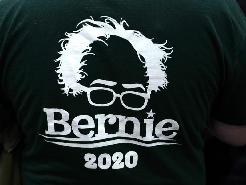 Supporters show up on election day to support Senator Bernie Sanders in Burlington, Vermont March 3, 2020. When self-styled "democratic socialist" Bernie Sanders took his first political steps as mayor of Burlington, the small Vermont town would serve as a testing ground for his progressive agenda. In Burlington, he learned about "grassroots development," one of Sanders' main assets, according to state senator Virginia Lyons, who often worked with him. TIMOTHY A. CLARY / AFP