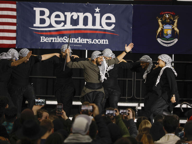 Dabkeh and Songs For Bernie: How Arab-Americans Are Showing Support for the Jewish Presidential Candidate