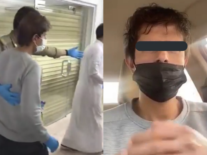 Death Penalty for a Man Who Intentionally Spat on Shopping Carts to Spread Coronavirus in Saudi