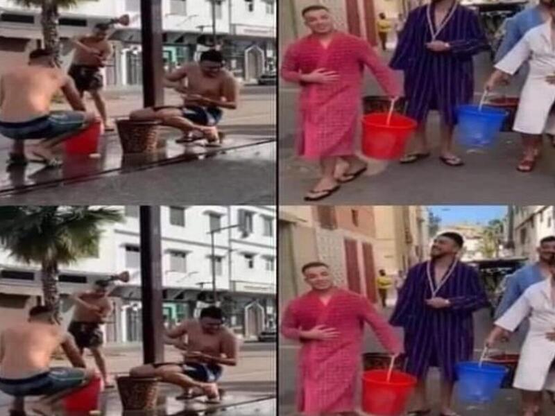 Police Arrest a Group of Young Men in Casablanca After a 'Public Shower'