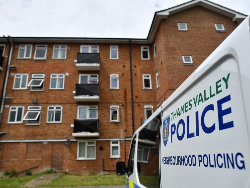 British police said Sunday they were treating a stabbing spree in which a lone assailant killed three people in a park filled with families and friends in the southern English city of Reading as a "terrorism incident". Ben STANSALL / AFP