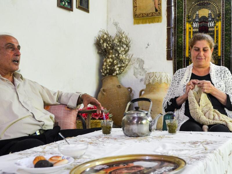 After Syria's war whisked away the silkworms from his mulberry trees, 65-year-old Mohammed Saud instead turned his idle home workshop into a silk museum to celebrate the ancient craft. MAHER AL MOUNES / AFP