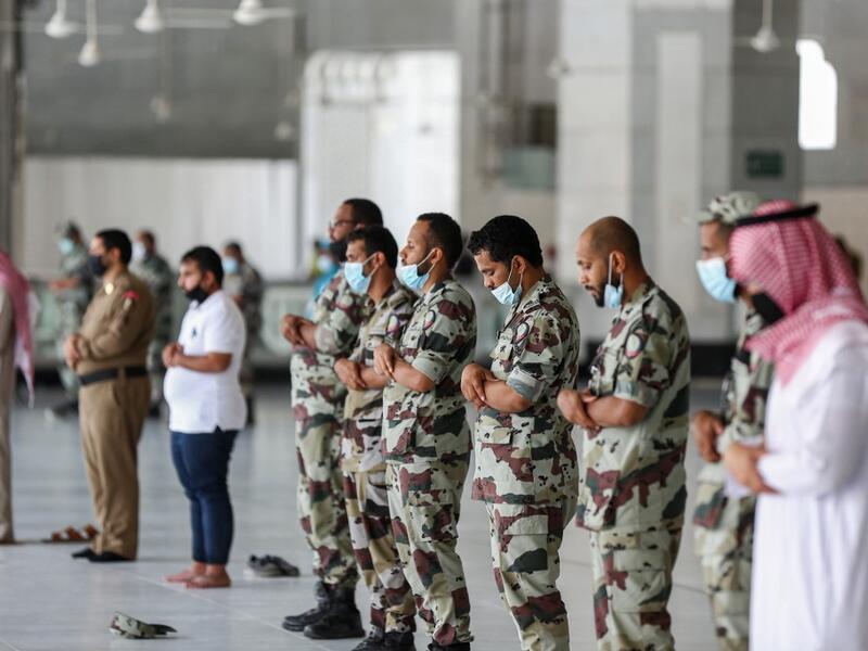 This year's hajj will be held under strict hygiene protocols, with access limited to pilgrims under 65 years old and without any chronic illnesses. AFP