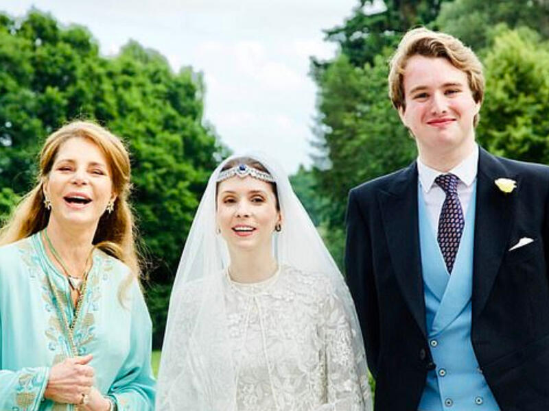 Roald Dahl’s Grandson Ned Donovan Weds Princess Raiyah of Jordan in England With Almost No-One Present 
