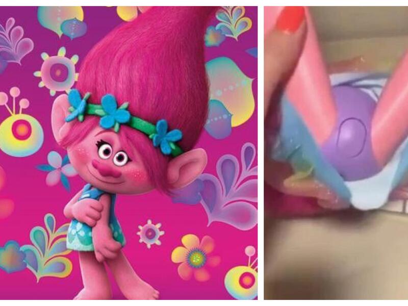 دمية Trolls World Tour Giggle and Sing Poppy
