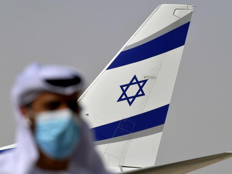 A US-Israeli delegation including White House advisor Jared Kushner took off on a historic first direct commercial flight from Tel Aviv to Abu Dhabi to mark the normalisation of ties between the Jewish state and the UAE. Karim SAHIB / AFP