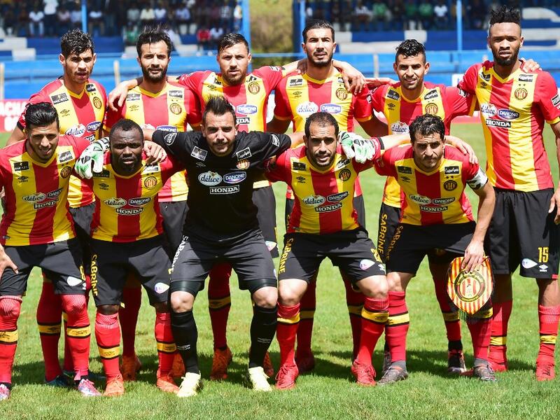 Esperance Sportive de Tunis team (Photo: AFP)