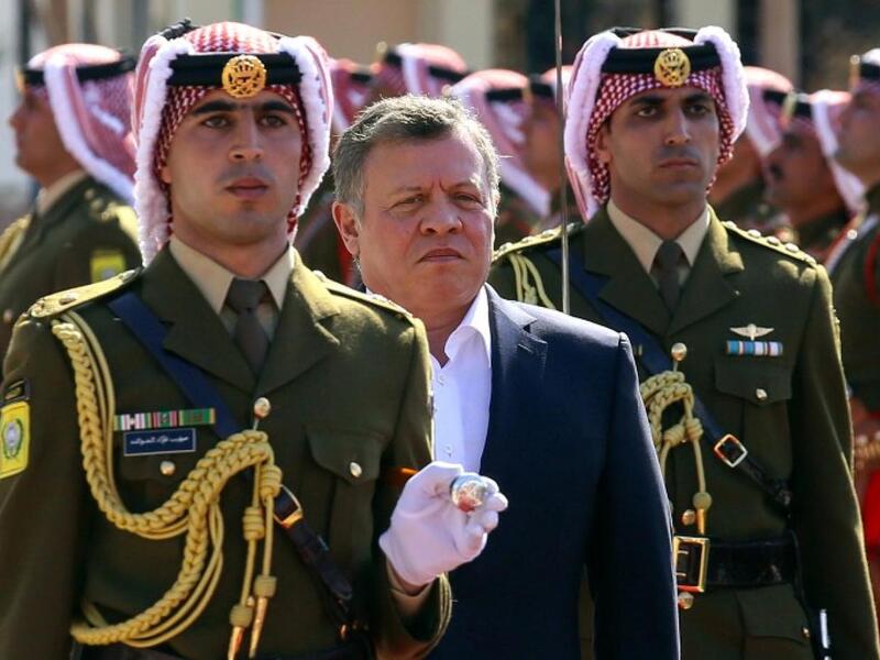 “Surely We will be sufficient for you against the mockers”, the King tweeted. (AFP)