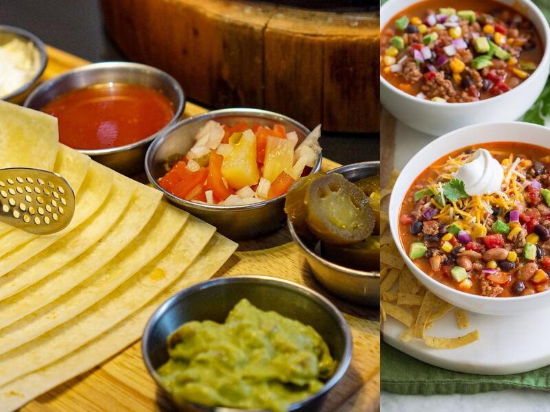 وصفة شوربة التاكو المكسيكية