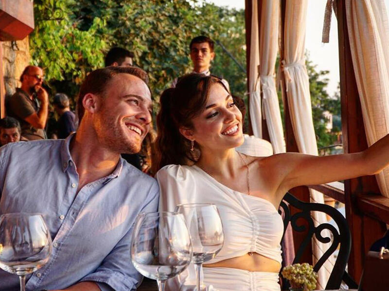 Hande Erçel and Kerem Bürsin