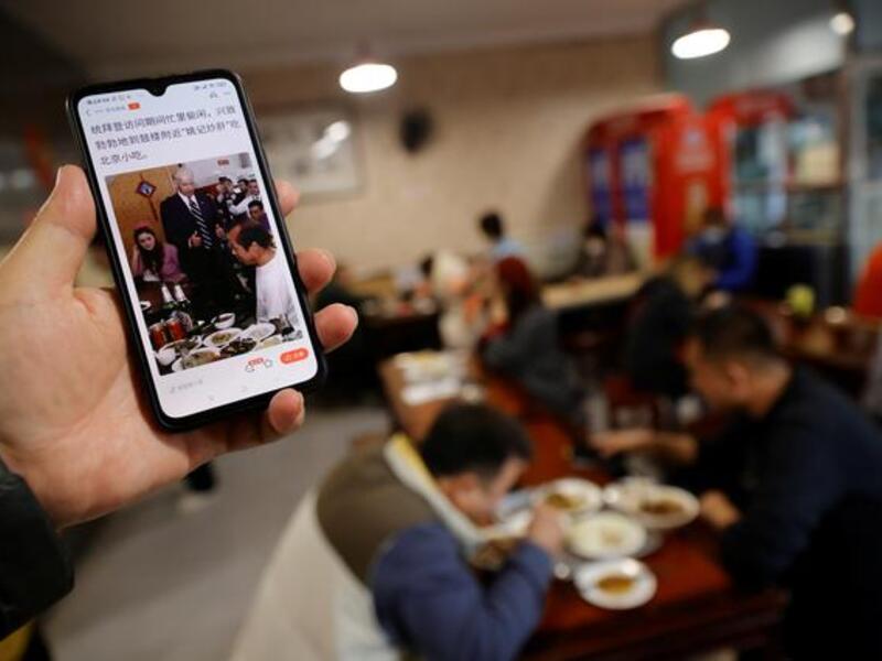 بايدن في مطعم صيني 