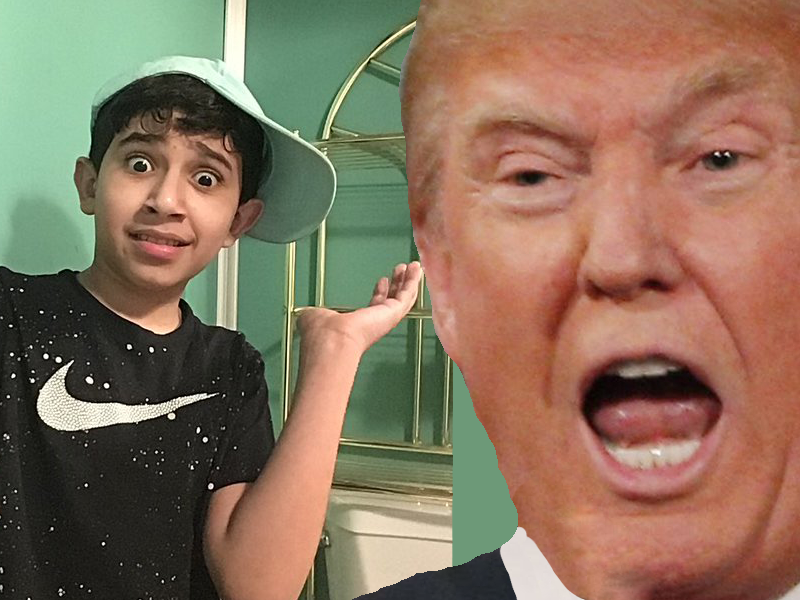 The Latest Kid to Impersonate Trump Online: Make American Great Again