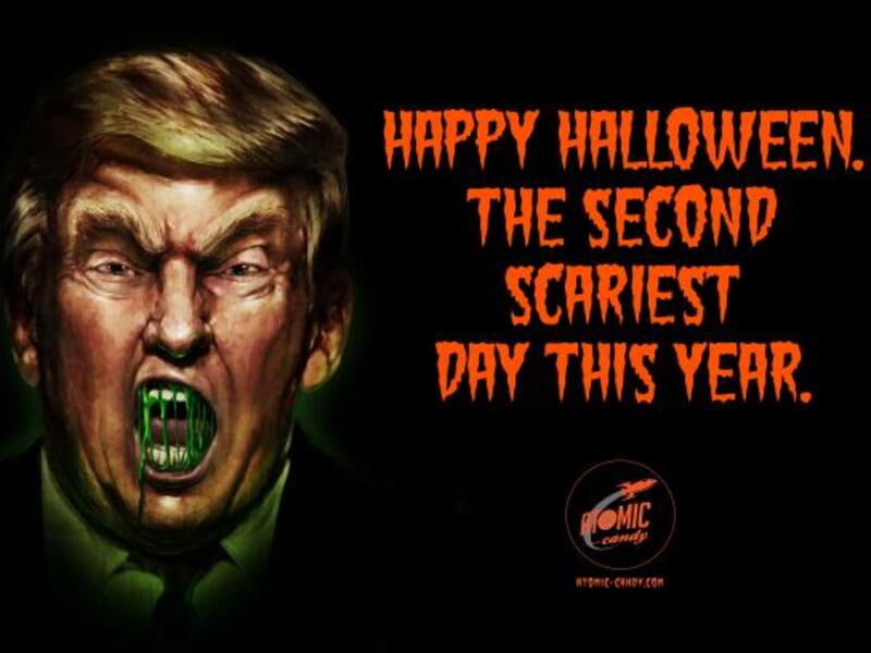 Atomic Candy Halloween - Trump (https://www.adsoftheworld.com/collection/donald_trump_in_advertising#)