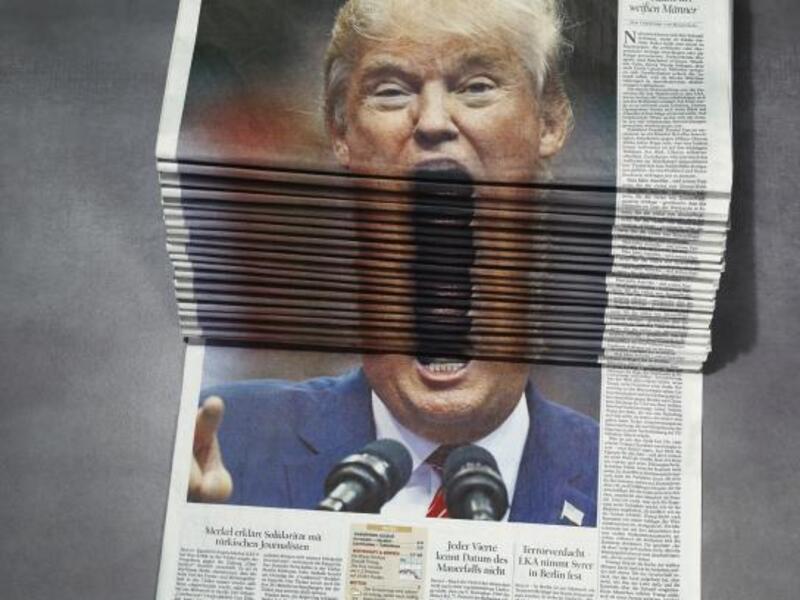 Der Tagesspiegel Trump (https://www.adsoftheworld.com/collection/donald_trump_in_advertising#)