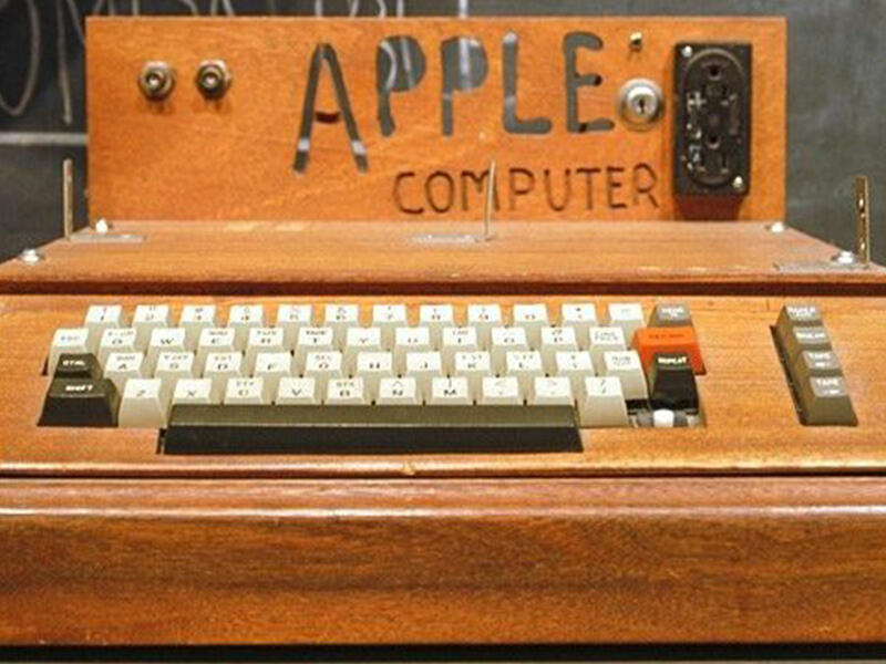 3. Apple First Laptop