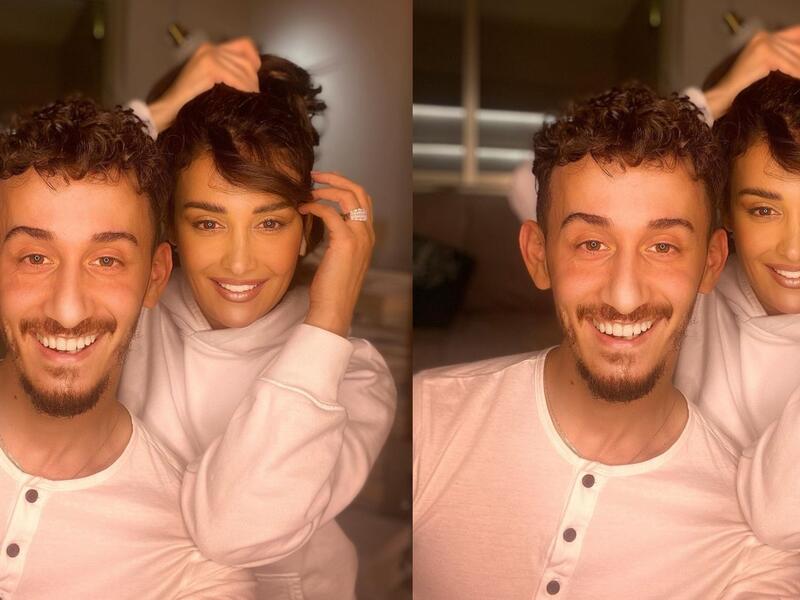 كندا حنا وشقيقها